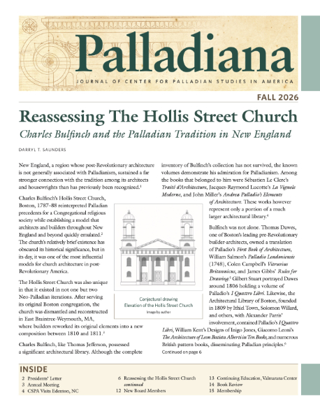 Palladiana Spring 2025